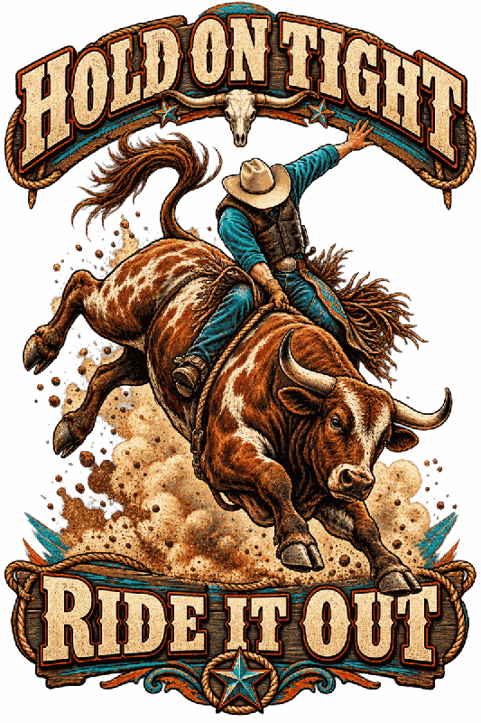 Hold On Tight — Ride It Out Bull Riding