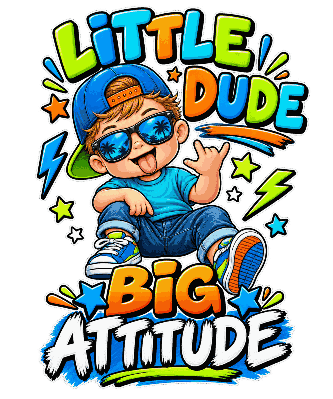 Little Dude • Big Attitude