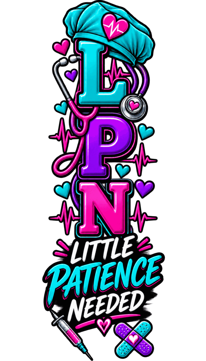 LPN Little Patience Needed Vertical-Leg