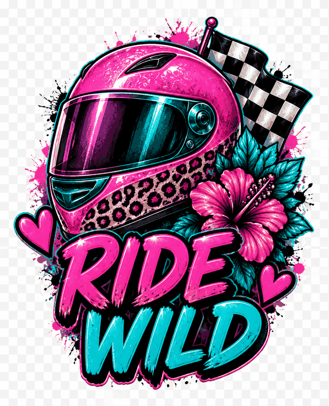 Ride Wild Motorcycle Pocket