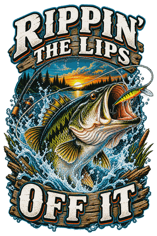 Rippin’ the Lips Off It Fishing